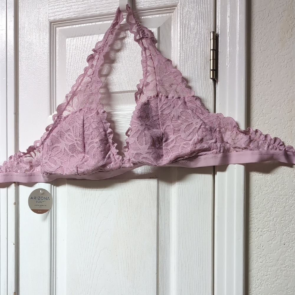 Arizona Jean Company Lace Bralette in Soft Purple